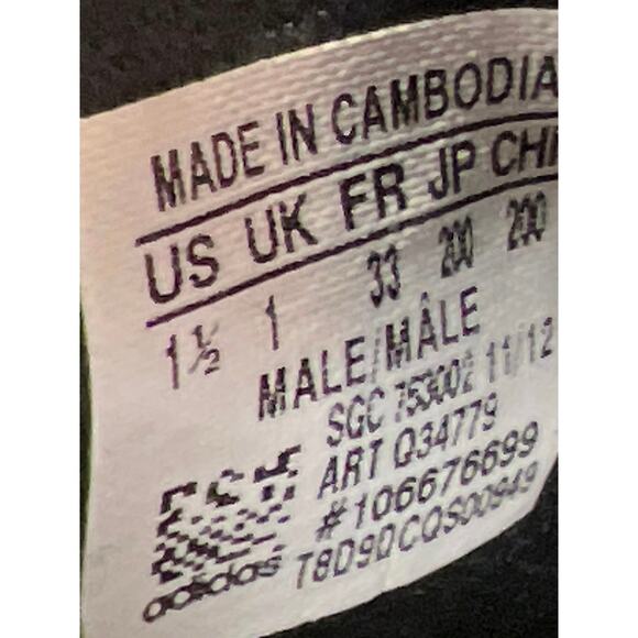 Adidas SGC 753002 Predator LZ TRX FG Soccer Cleats Shoes Sneaker 1.5 Yellow - Picture 7 of 9